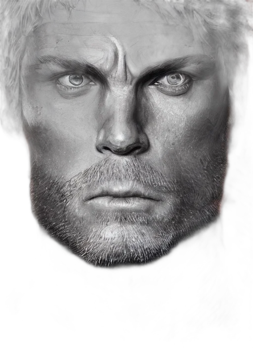 face, hair, mask, creature, photorealistic, comic book art, fantasy art, concept art transparent PNG cut-out
