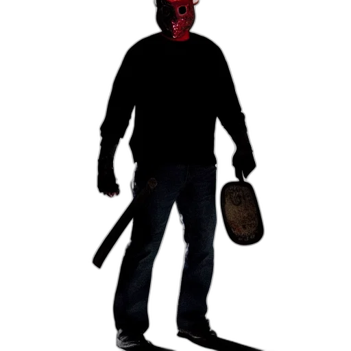 mask, staff, weapon, creature transparent PNG cut-out