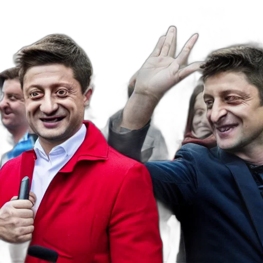 jacket, face, zelensky, hero transparent PNG cut-out