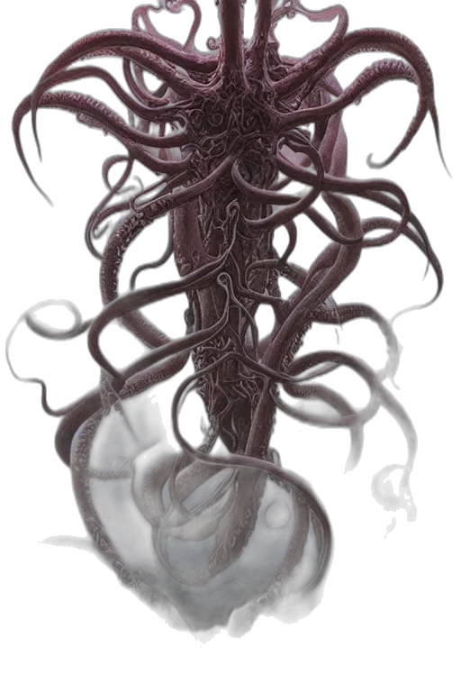 creature, crown, hair, staff transparent PNG cut-out