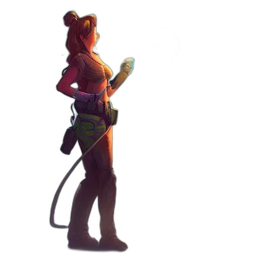 staff, weapon, jacket, mask, concept art, pixel art, cyberpunk, fantasy art transparent PNG cut-out