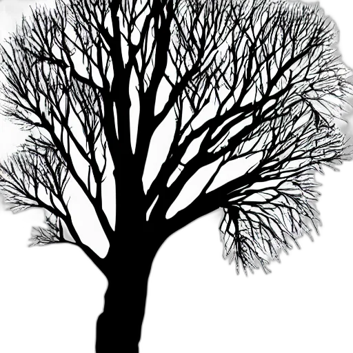 tree, crown, hair, staff transparent PNG cut-out