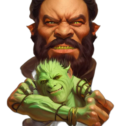face, creature, concept art, fantasy art transparent PNG cut-out