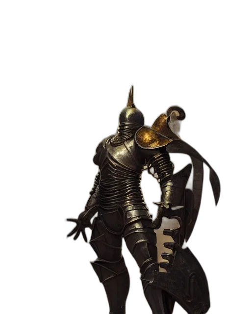 staff, sword, weapon, mask, concept art, fantasy art, 3d render, pixel art transparent PNG cut-out