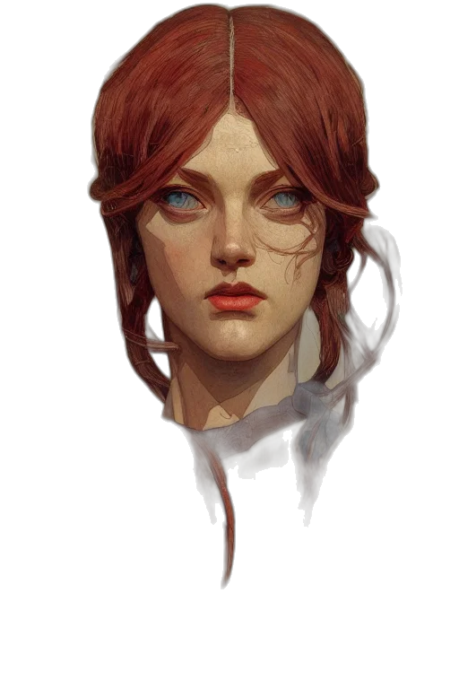 face, staff, mask, creature transparent PNG cut-out
