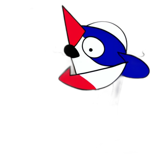 hat, staff, animal, mask, cartoon, concept art, 3d render, pixel art transparent PNG cut-out