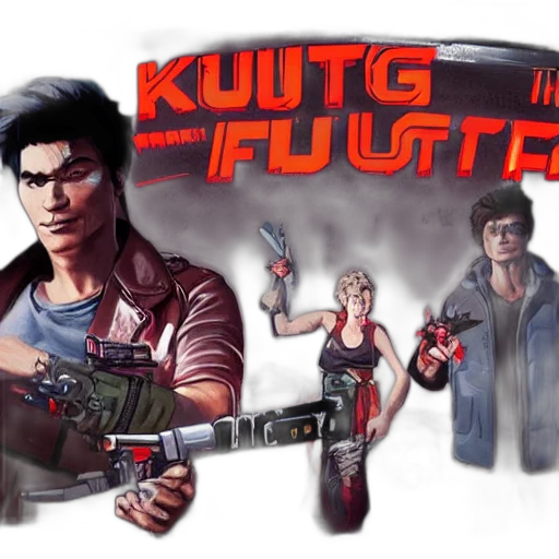 concept art, comic book art, pixel art, fantasy art, kung, fury, concept, art transparent PNG cut-out