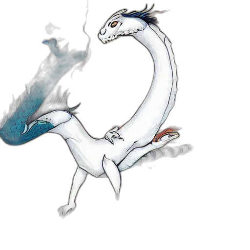 dragon, staff, creature, animal, concept art, fantasy art, watercolor, pixel art transparent PNG cut-out