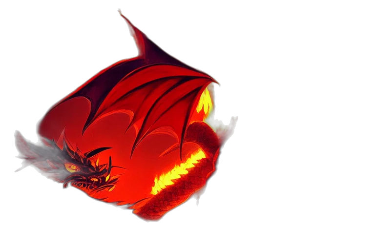 dragon, creature, mask, animal transparent PNG cut-out