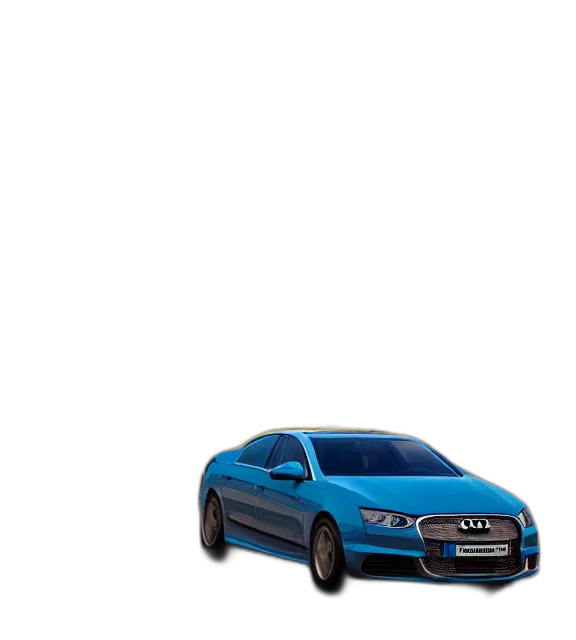 car, animal, 3d render, photorealistic, concept art, pixel art, blue, photo transparent PNG cut-out
