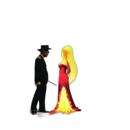hat, dress, hair, concept art transparent PNG cut-out