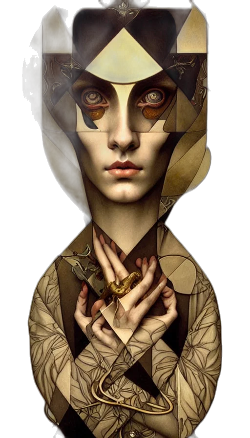 mask, face, jewelry, dress transparent PNG cut-out