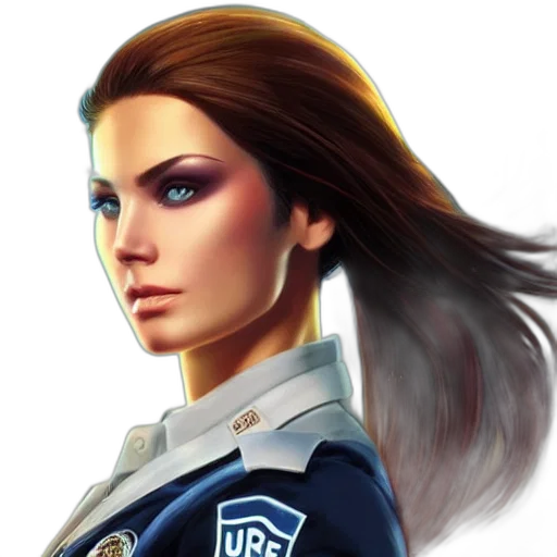 face, concept art, photorealistic, fantasy art transparent PNG cut-out