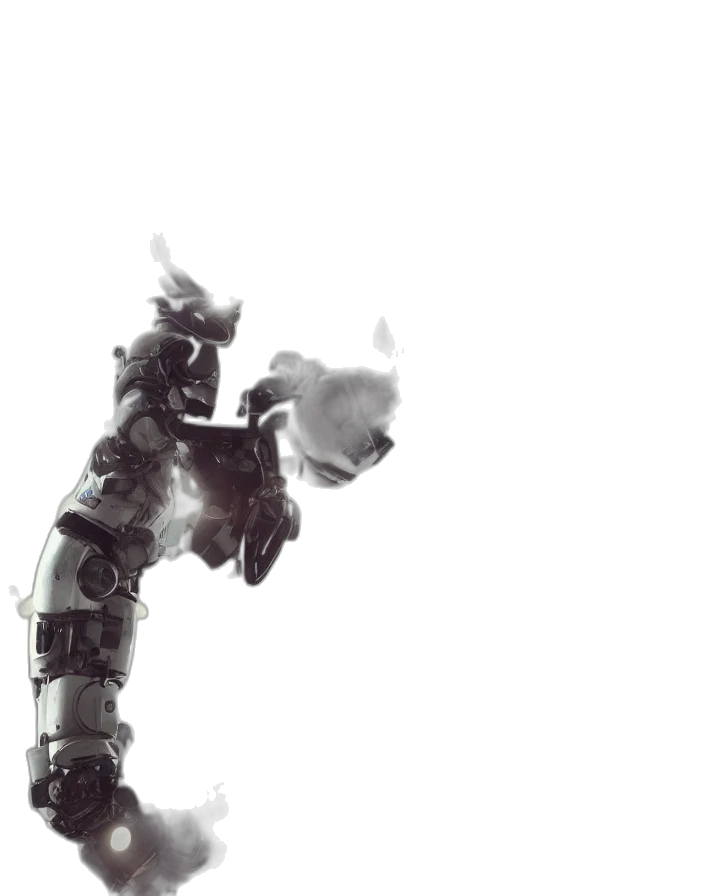 robot, weapon, dragon, animal, concept art, 3d render, comic book art, cyberpunk transparent PNG cut-out