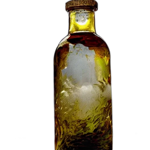 bottle, hair, weapon, crown, photorealistic, storm transparent PNG cut-out