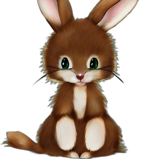 animal, creature, cartoon, photorealistic transparent PNG cut-out