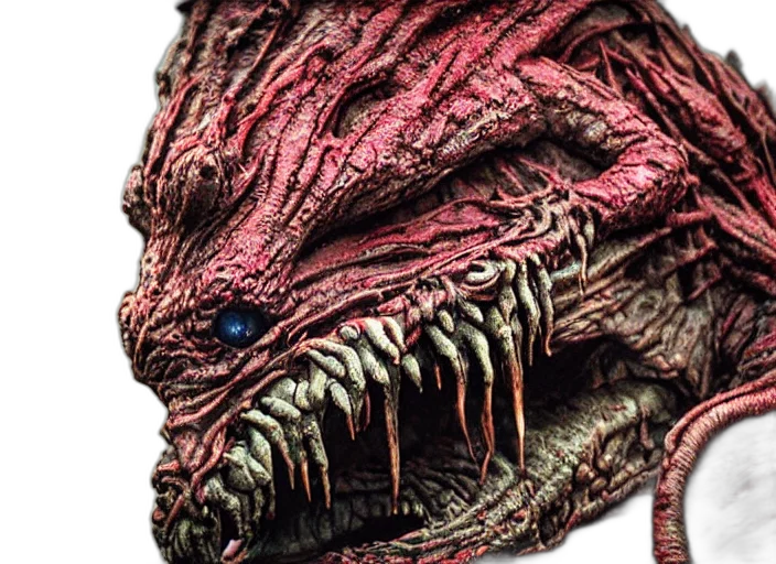 creature, dragon, face, mask, concept art, 3d render, photorealistic, detailed transparent PNG cut-out