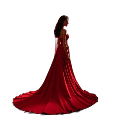 dress, jewelry, crown, 3d render transparent PNG cut-out