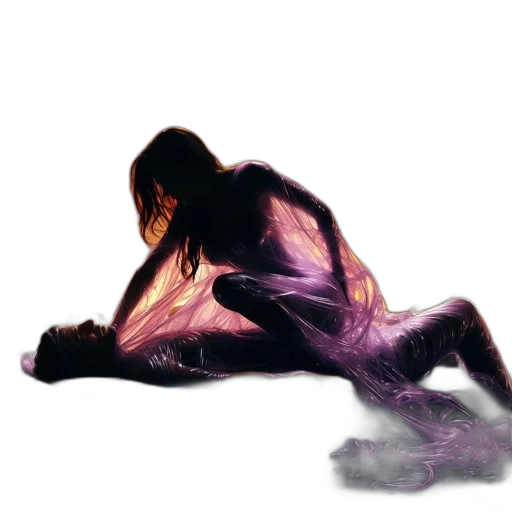 creature, hair, dress, animal, concept art, photorealistic, fantasy art, 3d render transparent PNG cut-out