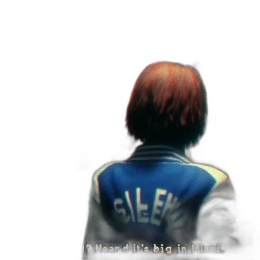 jacket, robot, face, weapon, pixel art, photorealistic, 3d render, watercolor transparent PNG cut-out