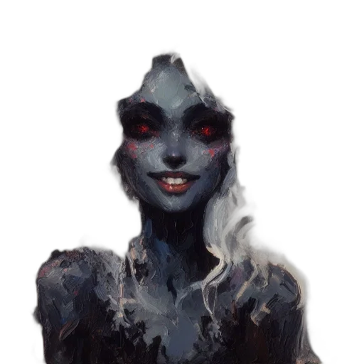 mask, face, creature, robot, concept art, fantasy art, watercolor, comic book art transparent PNG cut-out