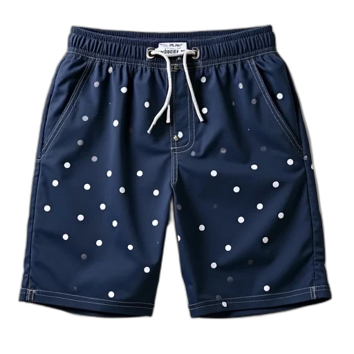 shorts, navy, pips, white, logo transparent PNG cut-out