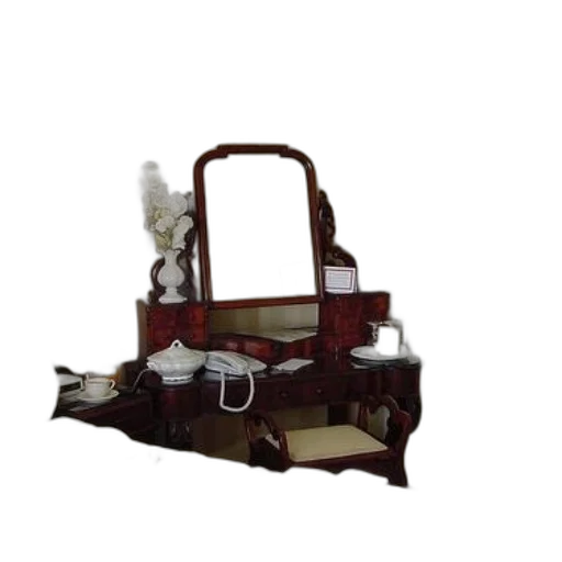 furniture, staff, jewelry, crown, 3d render, bedroom, bed, vanity transparent PNG cut-out