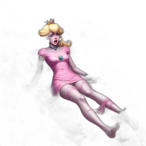 dress, crown, staff, creature, concept art, fantasy art, watercolor, 3d render transparent PNG cut-out