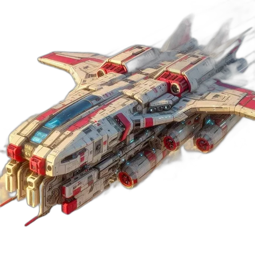 weapon, concept art, 3d render, fantasy art, photorealistic, outer space, futuristic, white transparent PNG cut-out