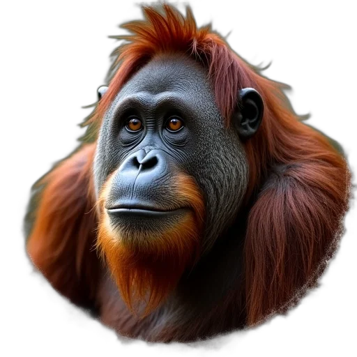 animal, face, crown, mask, photorealistic, 3d render, concept art, oil painting transparent PNG cut-out