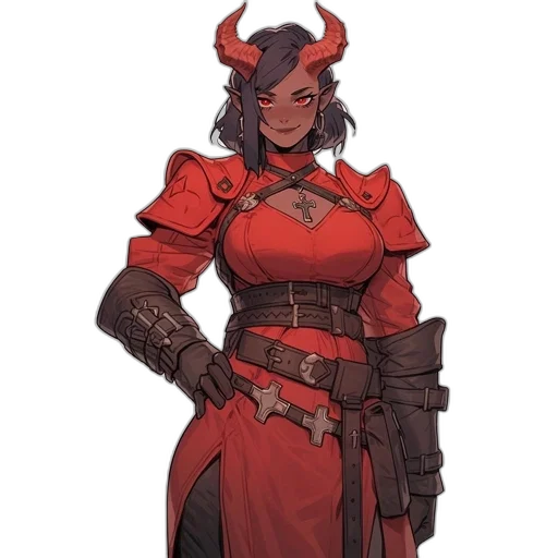 staff, weapon, dress, concept art, fantasy art, pixel art, comic book art, red transparent PNG cut-out