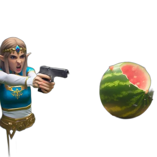 weapon, food, sword, concept art, fantasy art, pixel art, 3d render, pastel transparent PNG cut-out