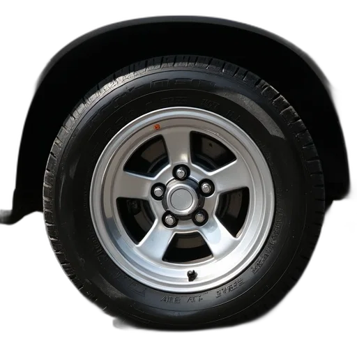 car, shoes, 3d render, close-up, front, wheel, silver, rim transparent PNG cut-out