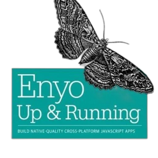 enyo, running, build, native-quality, cross-platform, javascript, apps, book transparent PNG cut-out