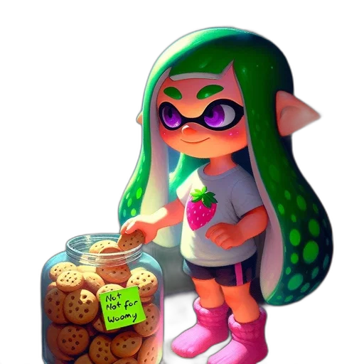 weapon, food, dress, jacket, concept art, 3d render, vaporwave, pixel art transparent PNG cut-out