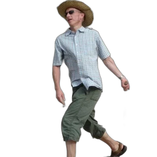 hat, staff, creature, shoes, 3d render, concept art, photorealistic, man transparent PNG cut-out