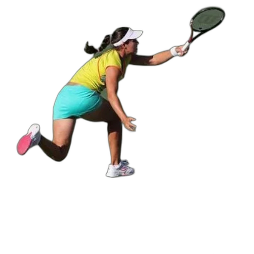 staff, 3d render, photorealistic, cartoon, pixel art, female, tennis, player transparent PNG cut-out