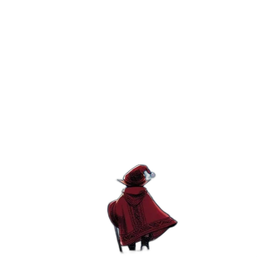 hat, dress, creature, robot, concept art, pixel art, 3d render, anime transparent PNG cut-out