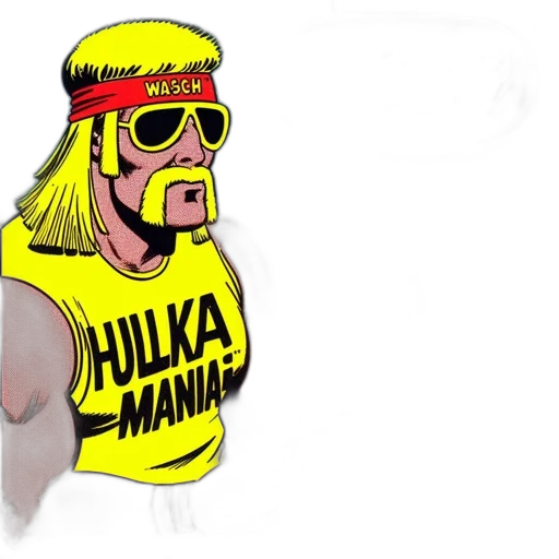 jacket, cartoon, concept art, comic book art, 3d render, man, hulk, mania transparent PNG cut-out