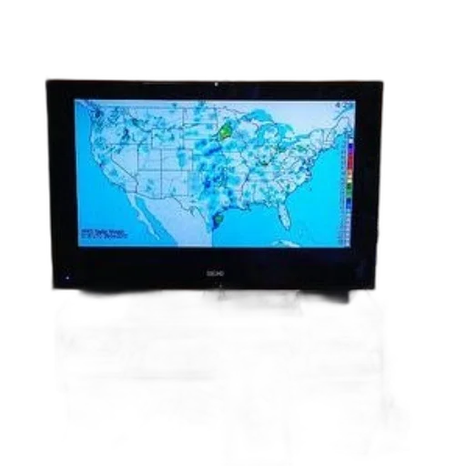 weather, map, displayed, flat-screen, cozy, living, room, setting transparent PNG cut-out