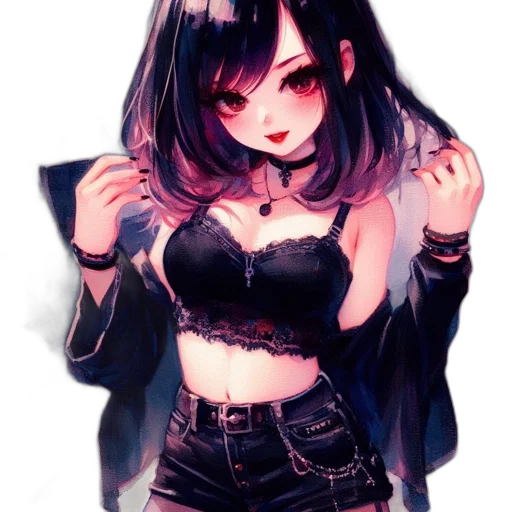 dress, jacket, mask, crown, anime, pixel art, fantasy art, concept art transparent PNG cut-out