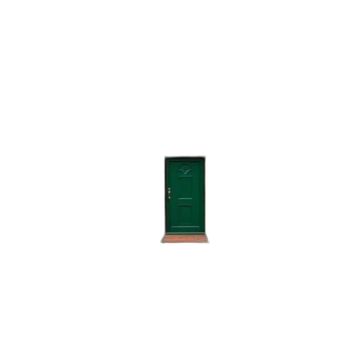 furniture, building, bottle, jewelry, pixel art, 3d render, green, earth tones transparent PNG cut-out