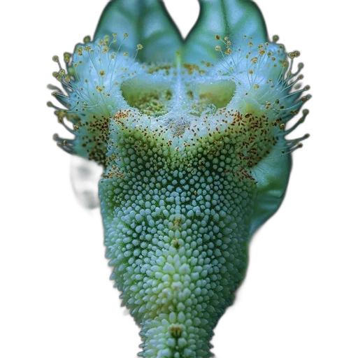 crown, dragon, creature, flower, 3d render, photorealistic, concept art, underwater transparent PNG cut-out