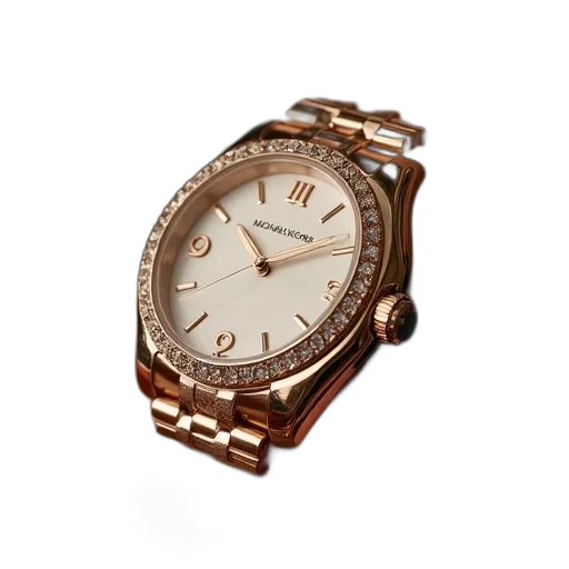 jewelry, ladiess, michael, kors, watch transparent PNG cut-out