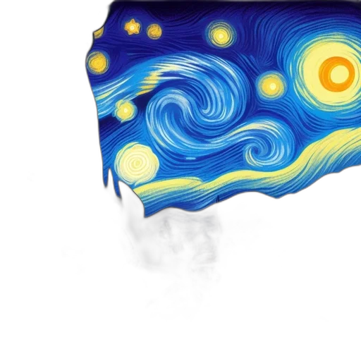 umbrella, hair, concept art, watercolor, outer space, fire, two, animated transparent PNG cut-out