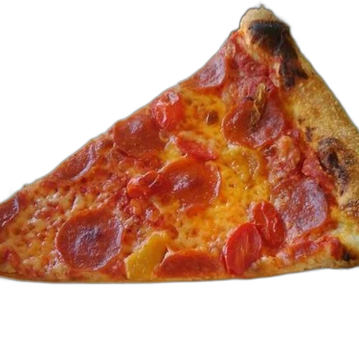 food, weapon, umbrella, hat, 3d render, photorealistic, slice, pepperoni transparent PNG cut-out