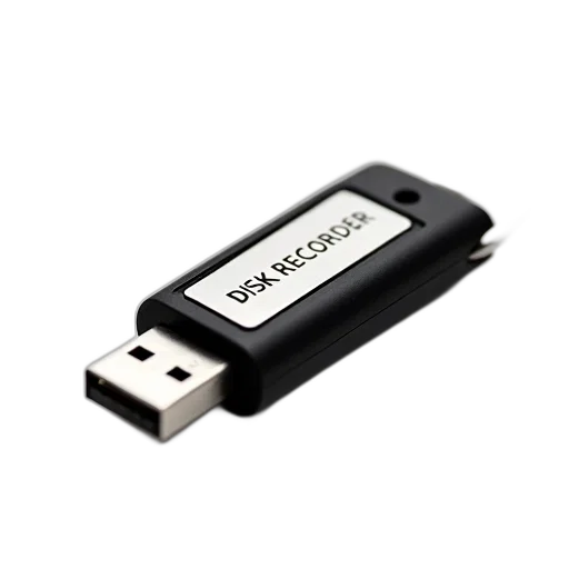 black, usb, flash, drive, silver, label, reads, disk transparent PNG cut-out