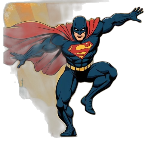 comic book art, concept art, 3d render, cartoon transparent PNG cut-out