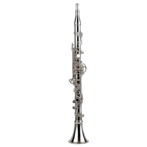 weapon, staff, animal, silver, clarinet, shiny, surface, smooth transparent PNG cut-out