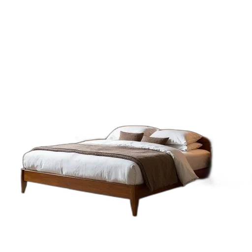 furniture, crown, 3d render, photorealistic, earth tones, bedroom, sets, set transparent PNG cut-out